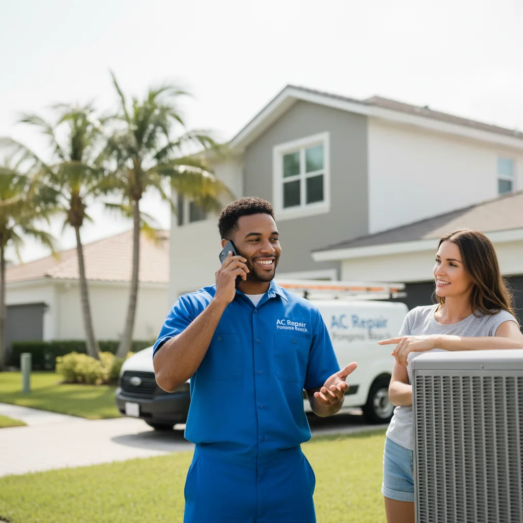 AC Repair Pompano Beach customer support in Dunnegan